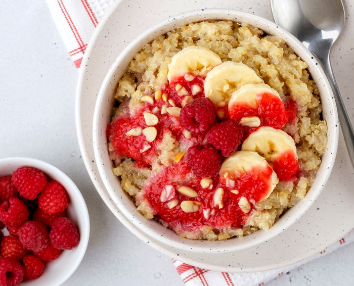 Breakfast Quinoa Express Pressure Cooker Recipe